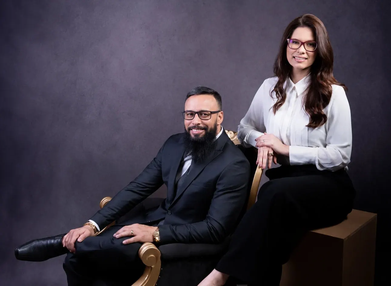 Sócios do escritório Nucci & Antoniolo: Dra. Eliana Nucci e Dr. João Antoniolo
